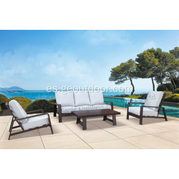 Buena calidad muebles de exterior mesa y sillas